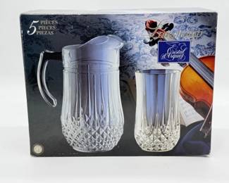 73 CristalDArques5PieceLongchampCrystalSet