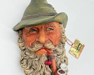 54 VintageBossonsCongletonChalkwareWallHangingSculpture
