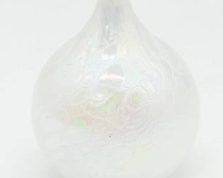 142 HandBlownSwirlGlassOilLamp