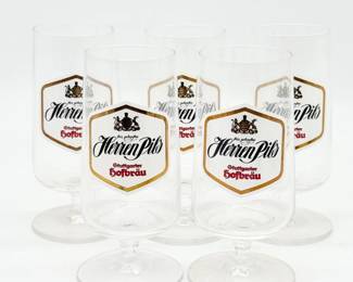 55 RastalHerrenPilsBeerGlasses