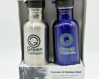 66 GreenCanteen25ounceStainlessSteelBottles