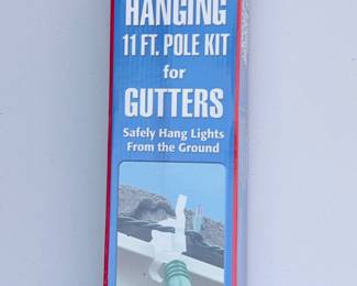 78 NoLadderHanging11ftPoleKitforGutters
