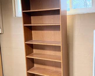 92 6ShelfSturdyParticleBoardBookcase