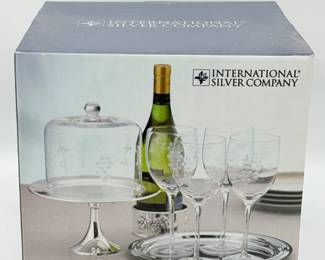 61 InternationalSilverCompany12pcGourmetWineCheeseSet