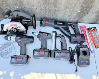 7 Craftsmen192VoltCordlessPowerToolSet