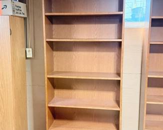91 6ShelfSturdyParticleBoardBookcase