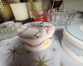 Colorful trinket dish