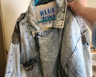 Blue zone denim jacket
