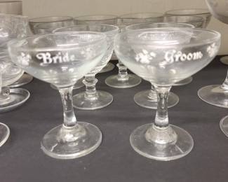 Champagne glasses