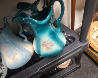 Vintage wster pitchers
