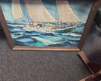 Original oil paintings from 1970 - beautiful