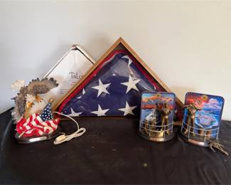 Ceremonial American Flags , US Navy Guardians of the Sea