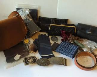 Belt Buckles, Gloves, Scarves and More Goodies