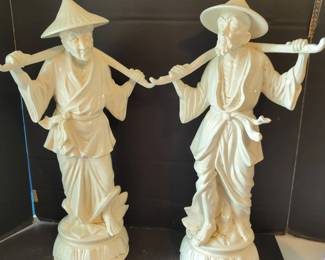 Large Chinese Porcelain Figurines