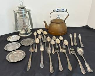 Copper Silverplate Pewter