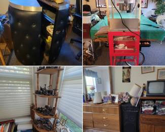 Popcorn maker, TV, speaker, vanity/dresser...