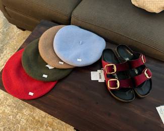 Birkenstock Arizona Big Buckle Velvet Sandals