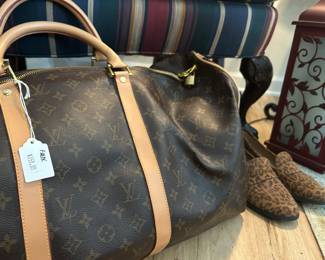 Faux Louis Vuitton Duffle
