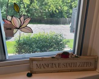 Stained Glass Window Hang