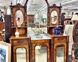 Victorian Parlor Cabinet
