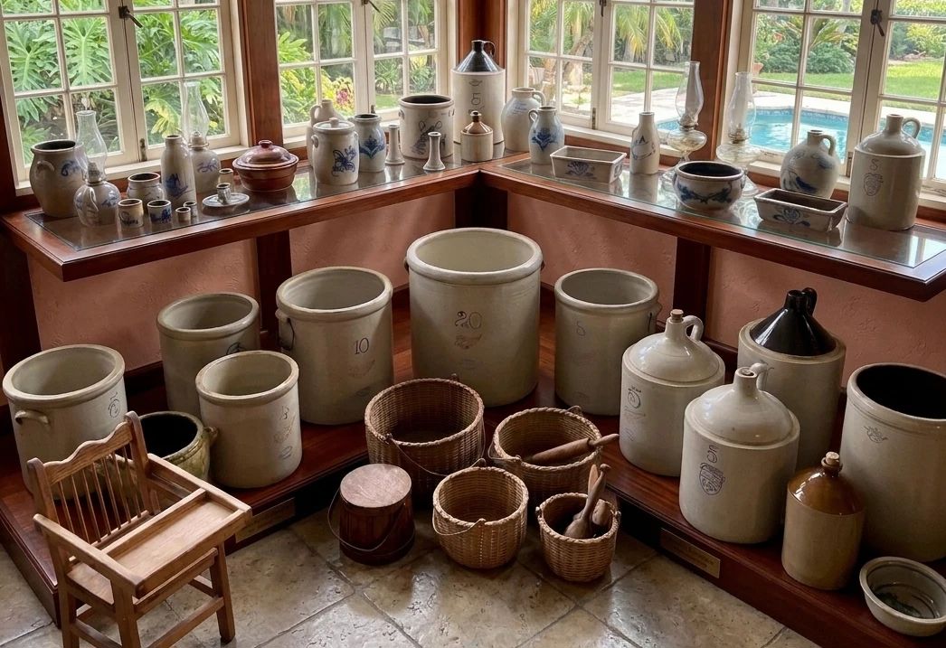 Large American stoneware collection