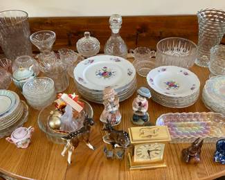 European Garden by Bohemia Ceramic- More at house than in photos.
