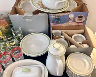 Large collection of Country Casual Stoneware Japan
