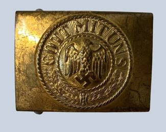German Gott Mit Uns belt Buckle