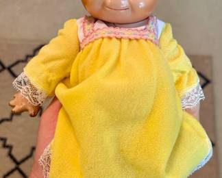 Kewpie Doll or style of. Unmarked.