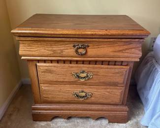 Basset Wooden Nightstand