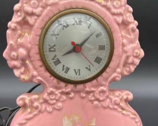 Porcelain Mantle Clock