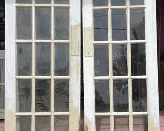 Double Swinging French Doors