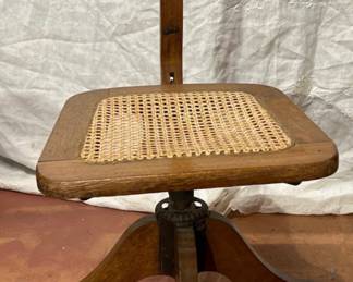 Cane Bottom Desk Chair