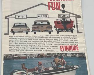 Evinrude Outboards Advertising