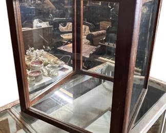 Glass & Wood Display Case