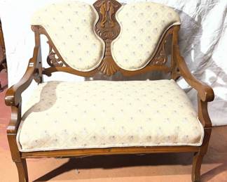 Victorian Era Settee