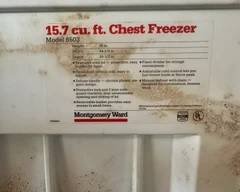 15.7 cu ft Chest Freezer.