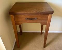 Mid Century Singer Sewing Machine Cabinet.