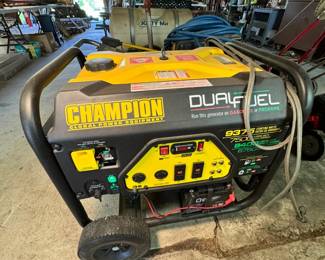 Champion Dual Fuel Generator