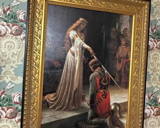 The Accolade by Edmund Blair Leighton
