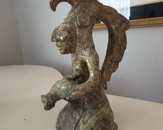 Mayan Carved Stone Figurine