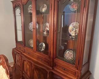 Karges French Provincial Style Display Cabinet