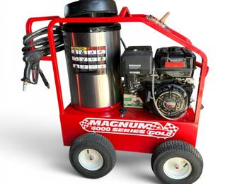 MAGNUM 4000 Series Gold Hot Water Pressure Washer β Commercial Grade 15 HP Unit