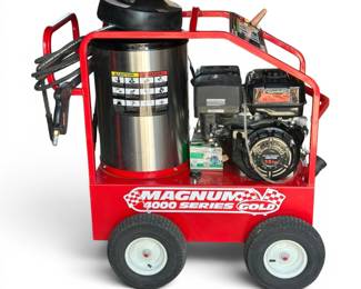 MAGNUM 4000 Series Gold Hot Water Pressure Washer β Commercial Grade 15 HP Unit