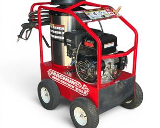 MAGNUM 4000 Series Gold Hot Water Pressure Washer β Commercial Grade 15 HP Unit