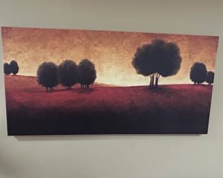 Gregory Williams Incandescence or Transcendence Landscape Canvas Print