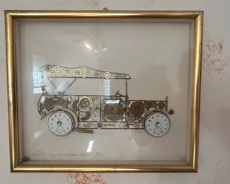 L. Kersh of London RollsRoyce Silver Ghost Horological Collage