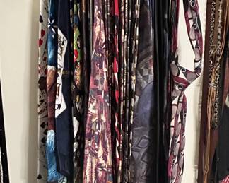 Collection of Mens Novelty Silk Ties