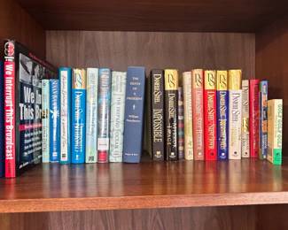 Collection of Danielle Steel, Barbara Taylor Bradford, and other contemporary fiction novels