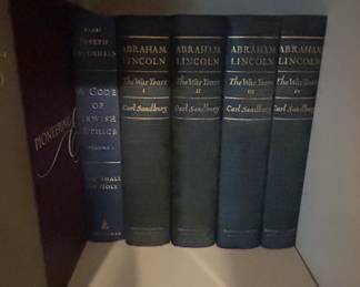 Abraham Lincoln The War Years Volume Set and A Code of Jewish Ethics, Volume